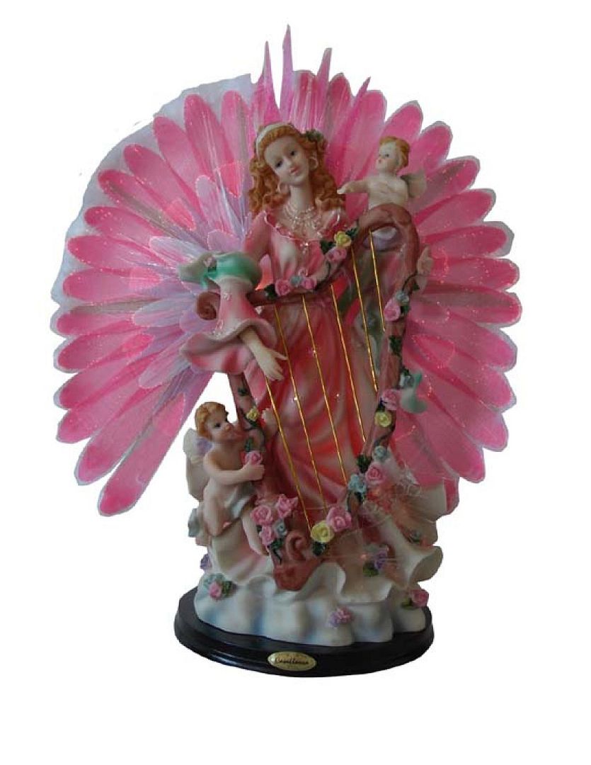 EST38030 Fiber Optic Angel Moving Wings Photo by AngelsGlory